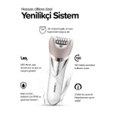 Bester EP7100 Şarjlı Epilasyon Cihazı Pürüzsüz Cilt İçin Sessiz ve Güçlü Motor Hassas Ciltler İçin Şarjlı Tüy Temizleme Aleti - 3