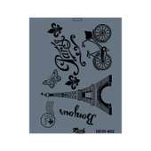 Rich New Seri N-452 Stencil 35x25 cm thumbnail 4