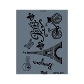 Rich New Seri N-452 Stencil 35x25 cm thumbnail 9