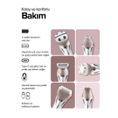 Bester EP7100 Şarjlı Epilasyon Cihazı Pürüzsüz Cilt İçin Sessiz ve Güçlü Motor Hassas Ciltler İçin Şarjlı Tüy Temizleme Aleti - 4