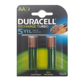 Duracell Şarj Edilebilir Kalem Pil 2'Lİ AA 2500 mAh - 9