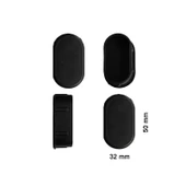 Avmdepo  Oval Profil İç Tapa 32x50 mm 4 Adet - 5