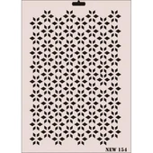 Rich New Seri N-154 Stencil 35x25 cm - 2