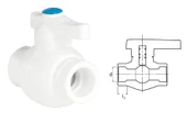 Ege Yıldız PPRC 40 mm Küresel Vana Gri - 7