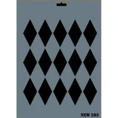 Rich New Seri N-283 Stencil 35x25 cm thumbnail 5