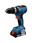 Bosch GSB 18V-65 Akülü 2 x 2.0AH Çift Akülü Darbeli Matkap - 1