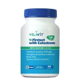 Velavit V-Firstect with Colostrum 30 Vegi Kapsül - 1