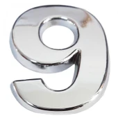Cemax Krom Yapışkanlı 9 Rakamı 5 cm - 4