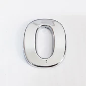 Cemax O Harfi 3,75 cm Krom Yapışkanlı - 6