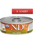 N&D Nd Balkabaklı Ve Ördekli Kedi Konserve 80 Gr (12 Adet) thumbnail 1