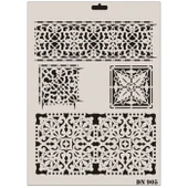 Rich Dantel Seri DN-905 Stencil 35x25 cm - 11