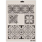 Rich Dantel Seri DN-905 Stencil 35x25 cm - 5