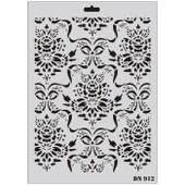 Rich Dantel Seri DN-912 Stencil 35x25 cm - 10