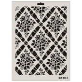 Rich Dantel Seri DN-921 Stencil 35x25 cm - 9