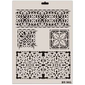 Rich Dantel Seri DN-905 Stencil 35x25 cm - 7