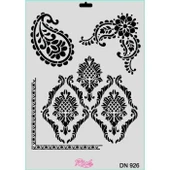 Rich Dantel Seri DN-926 Stencil 35x25 cm - 8