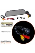 Twogo İç İlave Aynalı 4,3 inç Monitör Kameralı 18,5mm GO-404C - 2