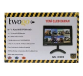 Twogo GO-İ8008 Monitör 8 Kanal 10 İnch Ekran AHD IPS Ekran 8 Kamera Dahil (Kayıt Yapmaz) - 6