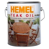 Hemel Teak Oil 1. Sınıf Tik Yağı 5 Litre - 1