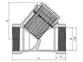 Avmdepo  1 1/2 Filtre Pislik Tutucu Pirinç - 11
