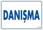 Avmdepo  Danışma Uyarı Levhası 17,5x25 KOD:1702 - 8