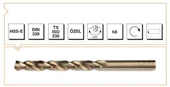 Makina Takım HSS-E Altın Seri İnox Delme Matkap Ucu 2 mm - 5