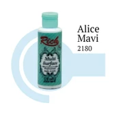 Rich Multi Surface 2180 Alice Mavi Akrilik Boya 120 cc - 2