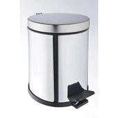 Onno CK-9000-3 Pedallı Paslanmaz Çöp Kovası 3 LT - 2