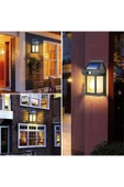 3 Mod'lu Sensörlü 2 Adet Bahçe Led Ampul Büyük Boy Güneş Enerjili Hareket Sensörlü Bahçe Led 3 Modlu - 5