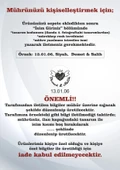 Aşk Kitap Mührü, Kişiye Özel Ahşap Mühür, Kitap Kaşesi, Özel Tasarım Hediye, Hediyelik - 2