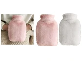 SICAK SU TORBASI 2 ADET,YAN CEPLİ PELUŞ TERMOFOR 27x17x2cm  750ml - 3