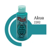 Rich Multi Surface 2202 Akuamarin Akrilik Boya 120 cc - 12