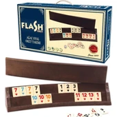 Flash Oval Ağaç Okey Takımı - 1