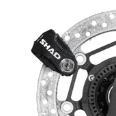 SHAD ALARMLI DİSK KİLİDİ SC62A Siyah 10mm C0S6200A - 7