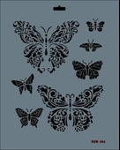 Rich New Seri N-104 Stencil 35x25 cm thumbnail 7