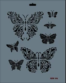 Rich New Seri N-104 Stencil 35x25 cm thumbnail 3