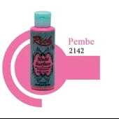 Rich Multi Surface 2142 Pembe Akrilik Boya 120 cc - 2