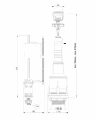 Avmdepo  Mega 3004 Basmalı Rezarvuar İç Takımı - 7
