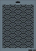 Rich New Seri N-113 Stencil 35x25 cm thumbnail 6