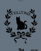 Rich New Seri N-382 Stencil 35x25 cm - 2