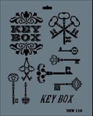 Rich New Seri N-110 Stencil 35x25 cm - 7