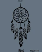 Rich New Seri N-448 Stencil 35x25 cm - 5