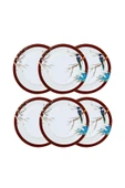 Lucky Art Alysia 6 lı Servis Tabağı 28 Cm - 1