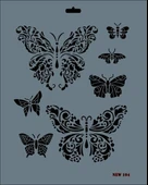 Rich New Seri N-104 Stencil 35x25 cm thumbnail 6