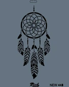 Rich New Seri N-448 Stencil 35x25 cm - 3