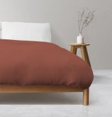 %100 Pamuklu 180X220 cm Waffle Desenli, Pike Yatak & Koltuk Örtüsü - 1