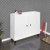 Kenzlife ayakkabılık merkub5 byzbyz 83*100*32 kapaklı 5 raflı 25 çift ayakkabı kapasitesi thumbnail 1