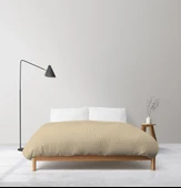 %100 Pamuklu 180X220 cm Waffle Desenli, Pike Yatak & Koltuk Örtüsü - 6