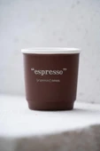 Acar Blush Espresso Fincanı Bordo 90ml - 1