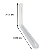 Avmdepo  Raf Altı 12x14 mm Beyaz - 10